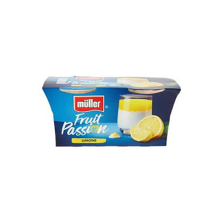 Yogurt Fruit Passion MüLLER limone conf. 125gr x 2 pezzi