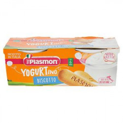 Yogurtino PLASMON biscotto conf. 100gr x 2 pezzi