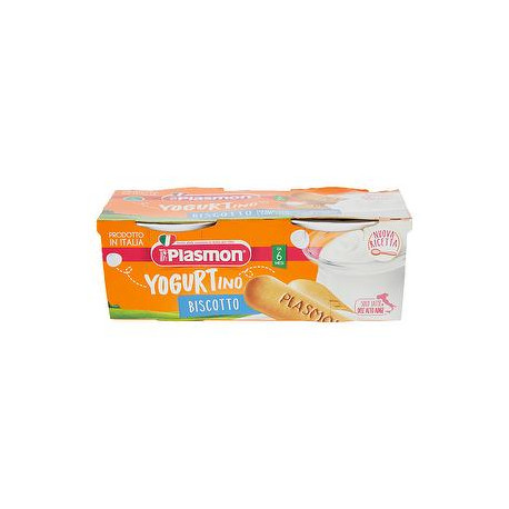 Yogurtino PLASMON biscotto conf. 100gr x 2 pezzi