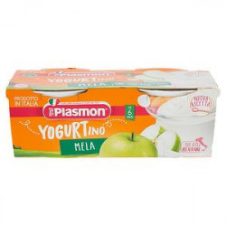 Yogurtino PLASMON mela conf. 100gr x 2 pezzi