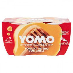 Yogurt intero YOMO miele e pappa reale conf. 125gr x 2 pezzi