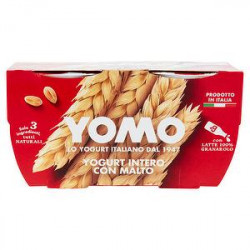 Yogurt intero YOMO malto conf. 125gr x 2 pezzi