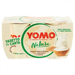 Yogurt dolce natura YOMO bianco conf. 125gr x 2 pezzi