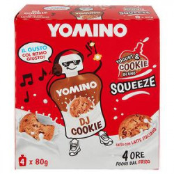 Yomino 100% naturale YOMO dj cookie conf. 80gr x 4 pezzi