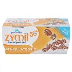 Yogurt senza lattosio Zymil PARMALAT caffè conf. 125gr x 2 pezzi