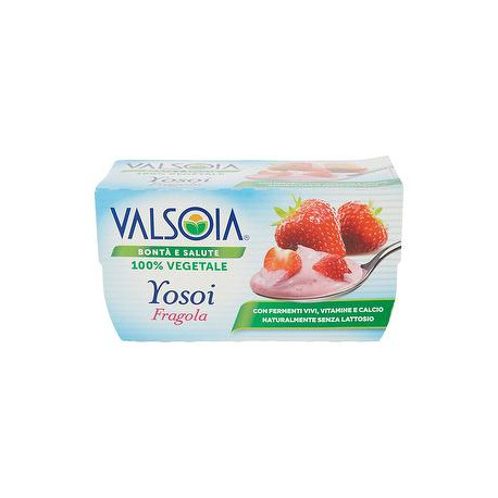 Yosoi VALSOIA fragola conf. 125gr x 2 pezzi