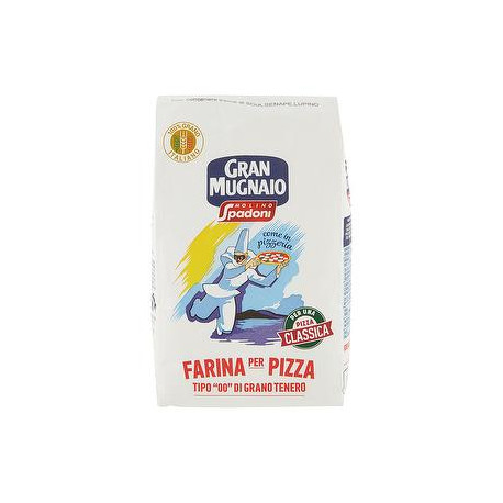 Farina per pizza Gran Mugnaio MOLINO SPADONI tipo "00" di grano tenero 1kg