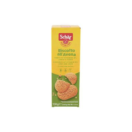 Biscotti con avena integrale Ds SCHäR senza glutine 130gr