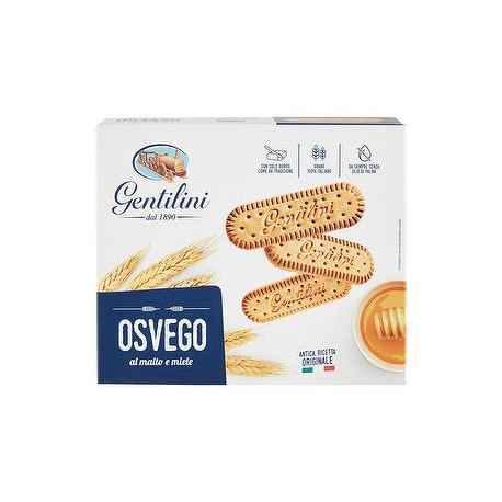 Biscotti GENTILINI osvego al malto e miele 500gr