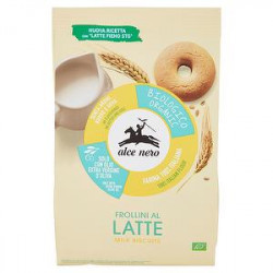 Biscotti benessere ALCE NERO al latte bio 350gr