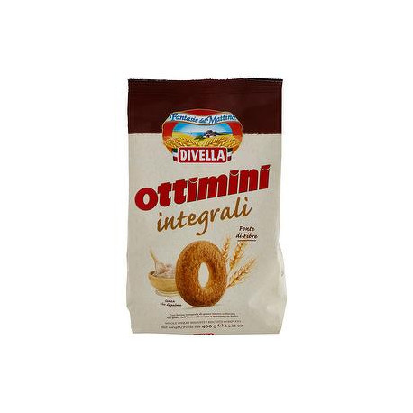 Biscotti Ottimini DIVELLA integrali 400gr