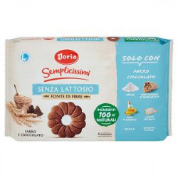 Biscotti semplicissimi DORIA farro e cioccolato 280gr