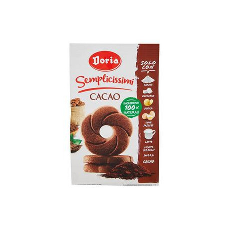 Biscotti Semplicissimi DORIA cacao 280gr