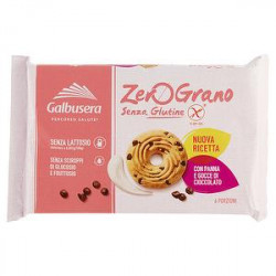 Frollini Senza Glutine ZeroGrano GALBUSERA panna e cacao 220gr conf. da 6 porzioni