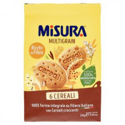 Biscotti con cereali antichi Multigrain MISURA senza olio di palma 330gr