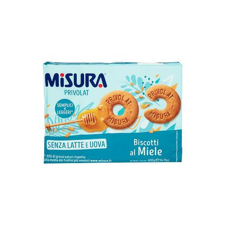 Biscotti Privolat MISURA al miele 400gr