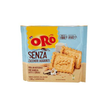 Frollino integrale Oro SAIWA senza zuccheri aggiunti 300gr