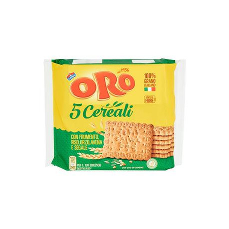 Biscotti Oro SAIWA 5 cereali 400gr