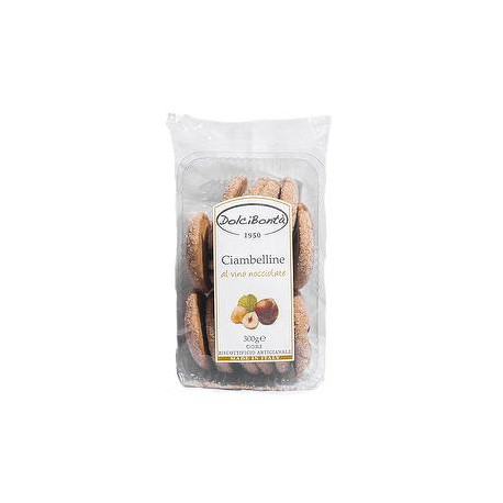 Ciambelline DOLCI BONTà al vino nocciolate 300gr