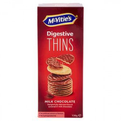 Biscotti Digestive Thin McVITIE'S Milk 150gr