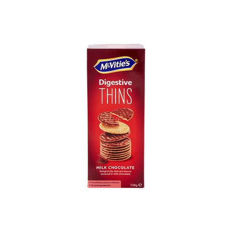 Biscotti Digestive Thin McVITIE'S Milk 150gr