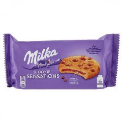 Cookies Sensations MILKA cuore al cioccolato 156gr