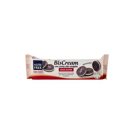 BisCream NUTRI FREE con crema alla vaniglia 125gr