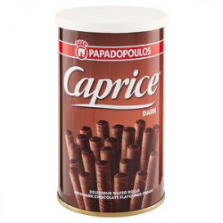 Bastoncini cialda Caprice PAPADOPOULOS dark 115gr