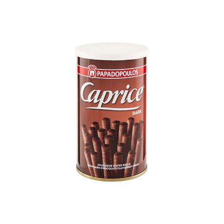 Bastoncini cialda Caprice PAPADOPOULOS dark 115gr