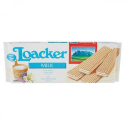 Wafers LOACKER latte 175gr