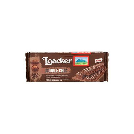 Wafers LOACKER double choc 175gr