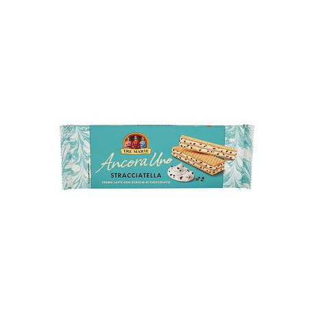 Wafer Ancora Uno TRE MARIE fiordilatte con pezzi di cioccolato 140gr