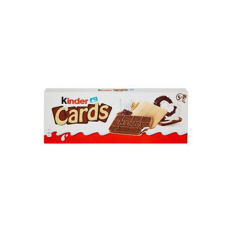 Cards Kinder KINDER 128gr conf. da 5 pezzi