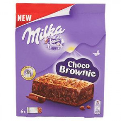 Snack Choco Brownie MILKA 150gr conf. da 6 pezzi