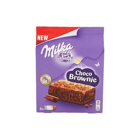 Snack Choco Brownie MILKA 150gr conf. da 6 pezzi