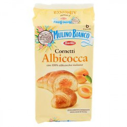 Cornetti Mulino Bianco BARILLA albicocca 300gr conf. da 6 pezzi