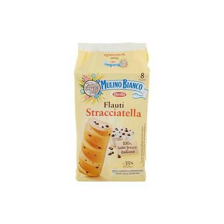 Flauti Mulino Bianco BARILLA stracciatella 280gr conf. da 8 pezzi