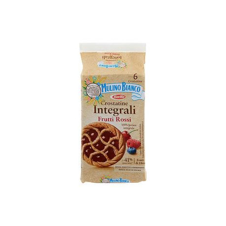 Crostatina Integrale Mulino Bianco BARILLA ai frutti rossi 216gr conf. da 6 pezzi