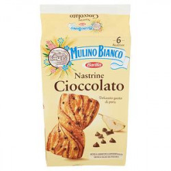 Nastrine al Cioccolato Mulino Bianco BARILLA 240gr conf. da 6 pezzi