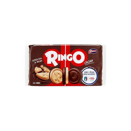 Biscotti Ringo PAVESI cacao 330gr conf. da 6 porzioni