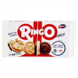 Biscotti Ringo PAVESI vaniglia 330gr conf. da 6 porzioni