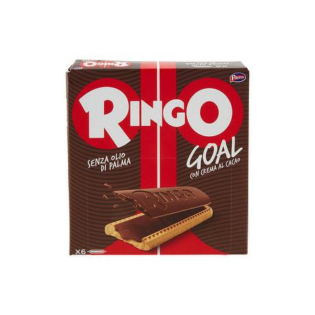 Snack Ringo Goal PAVESI cacao 168gr conf. da 6 pezzi