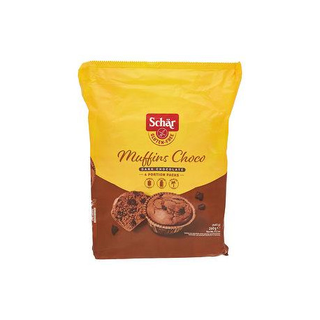 Muffins senza glutine Ds SCHÄR choco 260gr conf. da 4 pezzi