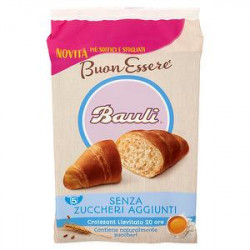 Croissant BuonEssere BAULI senza zuccheri aggiunti 185gr conf. da 5 pezzi