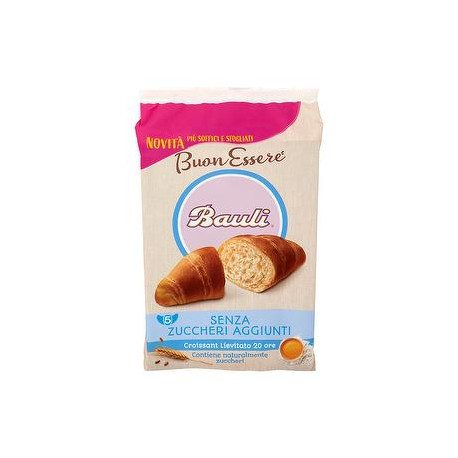 Croissant BuonEssere BAULI senza zuccheri aggiunti 185gr conf. da 5 pezzi