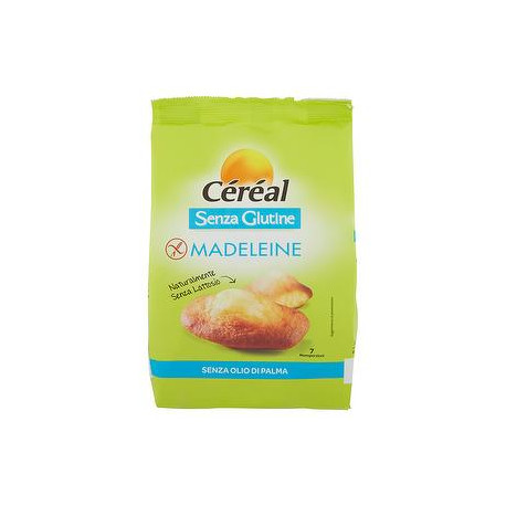 Madeleine CÉRÉAL senza glutine 200gr conf. da 7 pezzi