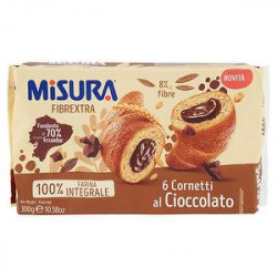 Cornetti Fibrextra MISURA cioccolato 300gr