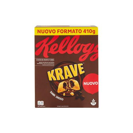 KELLOGG'S Choco Krave Dark Choc 410gr