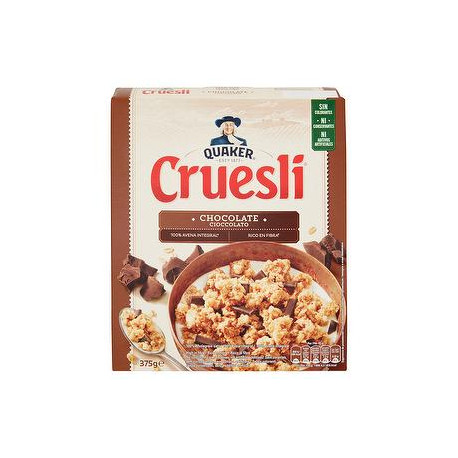 Cruesli QUAKER cioccolato 375gr