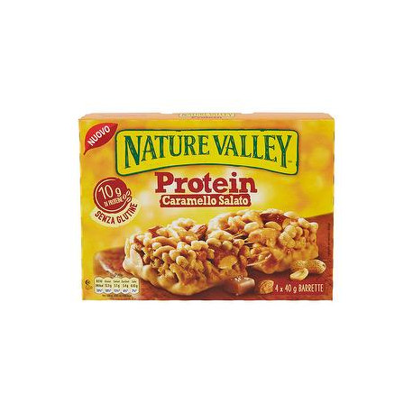 Barrette NATURE VALLEY arachidi e caramello conf. 40gr x 4 pezzi